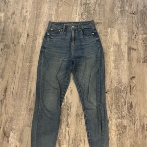 American eagle mom jean size 0